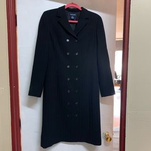 ANN TAYLOR Vintage Pinstripe Suit Dress, 10